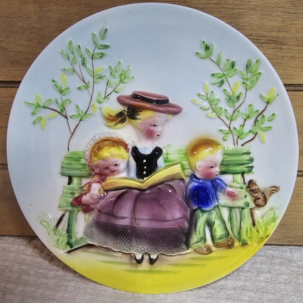 3-d Decorative wallplate 8"